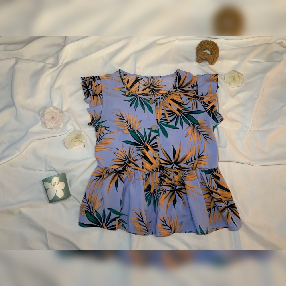 ONE OF A KIND HAND MADE, tropical t shirt